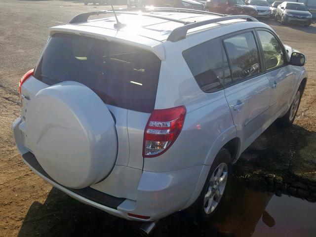 JTMYK4DV1A5026623 - 2010 TOYOTA RAV4 LIMIT WHITE photo 4