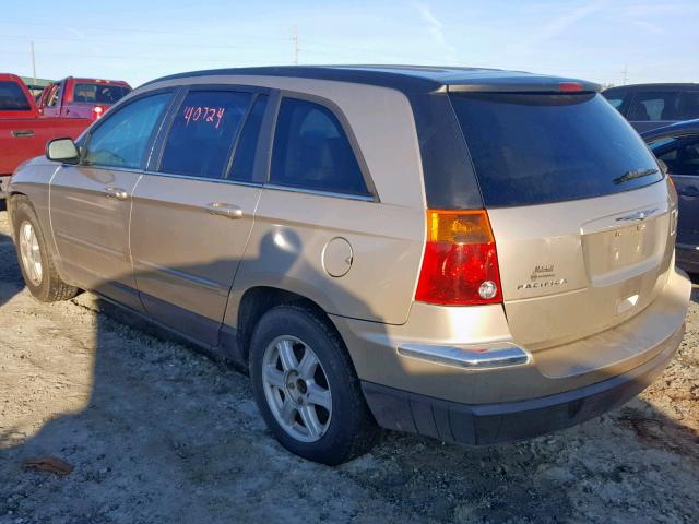 2C8GF68474R302094 - 2004 CHRYSLER PACIFICA GOLD photo 3