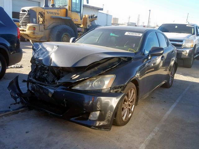 JTHBK262885073783 - 2008 LEXUS IS 250 GRAY photo 2