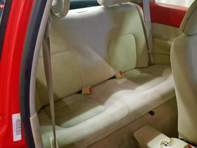 3VWBB61C4WM007082 - 1998 VOLKSWAGEN NEW BEETLE Rot Foto 6