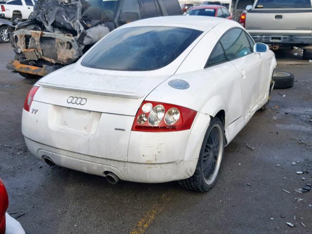 TRUWT28N431012427 - 2003 AUDI TT QUATTRO WHITE photo 4