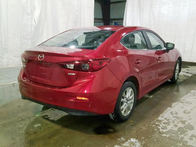 3MZBM1V73FM158814 - 2015 MAZDA 3 TOURING RED photo 4