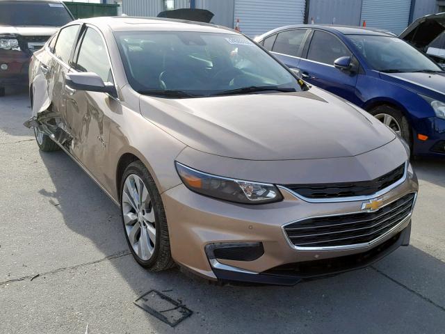 1G1ZE5SXXJF250532 - 2018 CHEVROLET MALIBU PRE GOLD photo 1