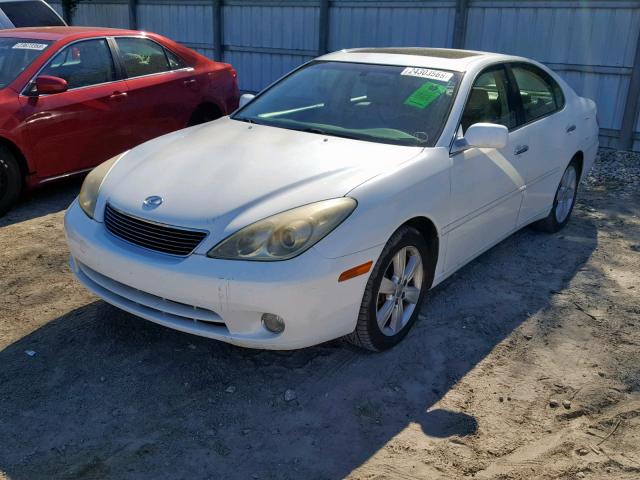 JTHBA30G965157993 - 2006 LEXUS ES 330 WHITE photo 2