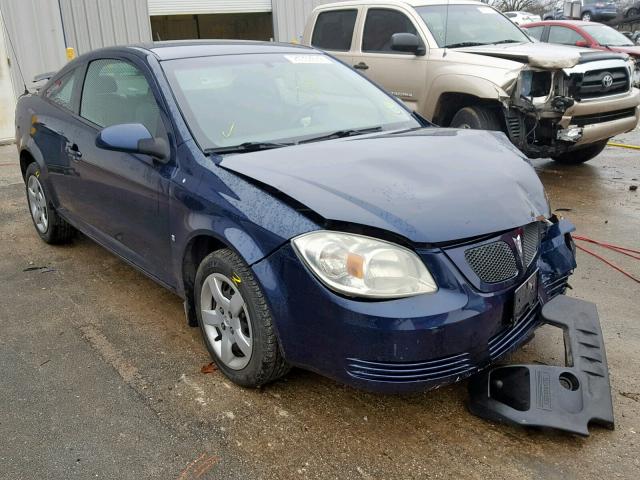 1G2AS18H297241310 - 2009 PONTIAC G5 BLUE photo 1