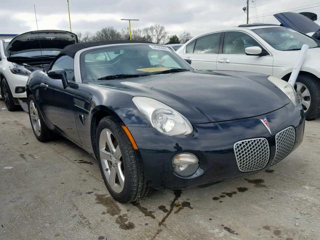 1G2MB35B98Y116810 - 2008 PONTIAC SOLSTICE BLACK photo 1