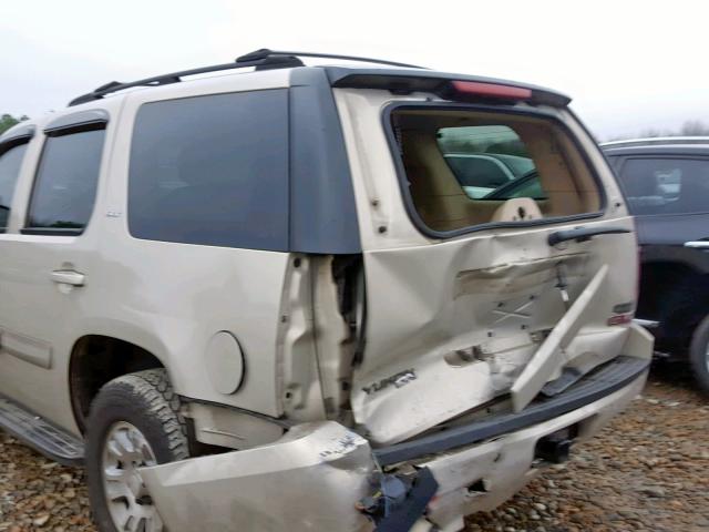 1GKFC13J77R129472 - 2007 GMC YUKON TAN photo 9