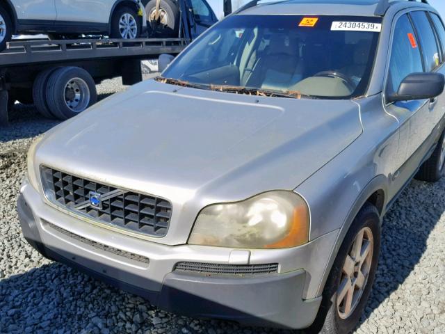 YV1CZ59H941039866 - 2004 VOLVO XC90 SILVER photo 9