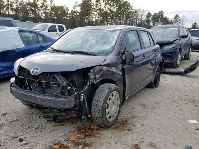 JTKKU10469J049807 - 2009 TOYOTA SCION XD GRAY photo 2