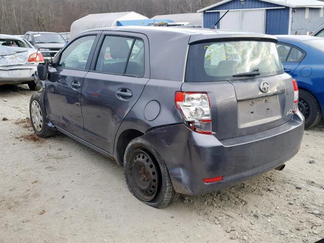 JTKKU10469J049807 - 2009 TOYOTA SCION XD GRAY photo 3