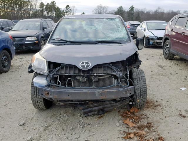 JTKKU10469J049807 - 2009 TOYOTA SCION XD GRAY photo 9