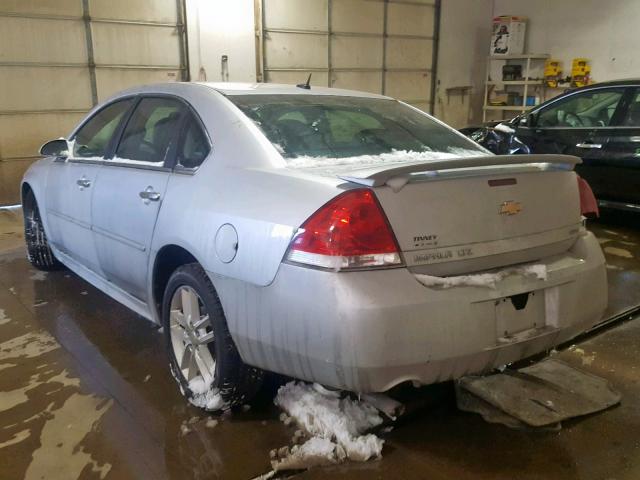 2G1WC5E34E1173235 - 2014 CHEVROLET IMPALA LIM SILVER photo 3