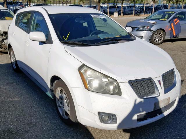 5Y2SP67089Z469553 - 2009 PONTIAC VIBE WHITE photo 1