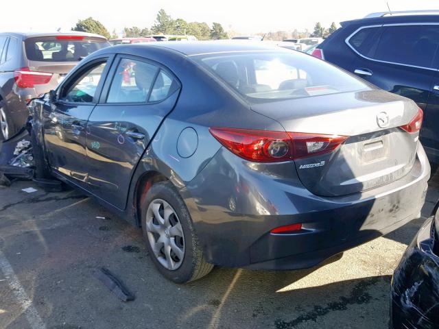 JM1BM1T77F1246364 - 2015 MAZDA 3 SV GRAY photo 3