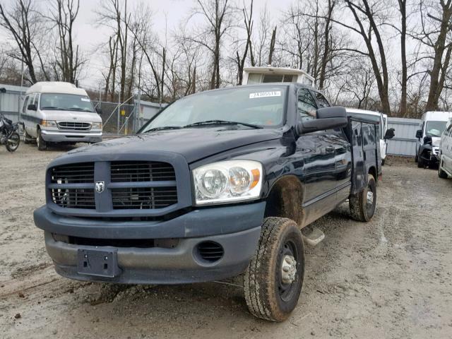 3D7KS28T19G560623 - 2009 DODGE RAM 2500 BLACK photo 2