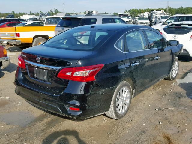 3N1AB7AP2HY293178 - 2017 NISSAN SENTRA S BLACK photo 4