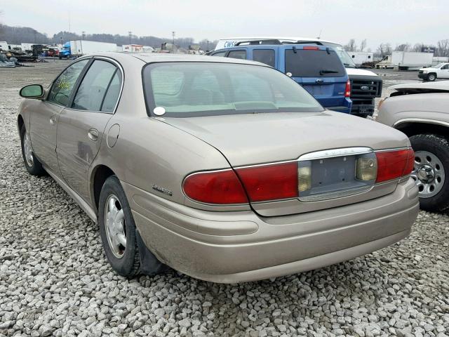 1G4HP54K414211036 - 2001 BUICK LESABRE CU TAN photo 3