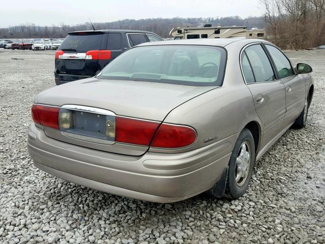 1G4HP54K414211036 - 2001 BUICK LESABRE CU TAN photo 4