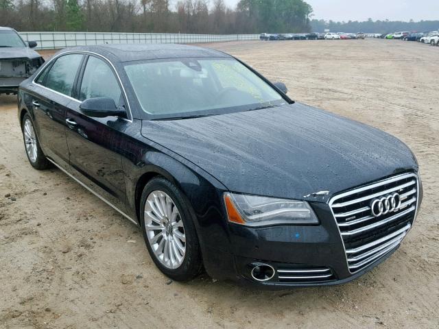 WAUR2AFD9EN004640 - 2014 AUDI A8 L QUATT BLACK photo 1