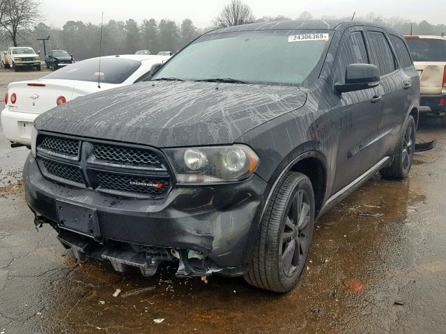 1C4SDHCT8DC677240 - 2013 DODGE DURANGO R/ BLACK photo 2