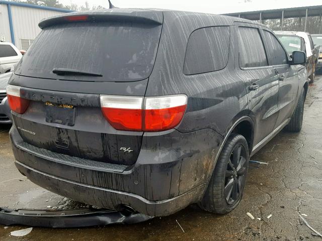 1C4SDHCT8DC677240 - 2013 DODGE DURANGO R/ BLACK photo 4