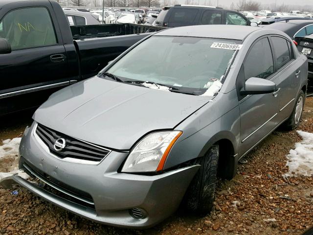 3N1AB6AP7AL637309 - 2010 NISSAN SENTRA 2.0 SILVER photo 2