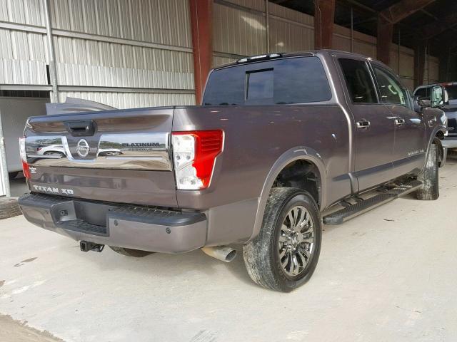 1N6BA1F21GN503602 - 2016 NISSAN TITAN XD S SILVER photo 4