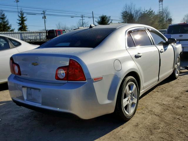 1G1ZA5EU3CF223527 - 2012 CHEVROLET MALIBU LS SILVER photo 4
