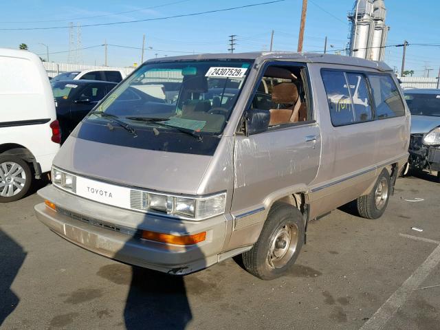 JT3YR26W9H5042055 - 1987 TOYOTA VAN WAGON TAN photo 2