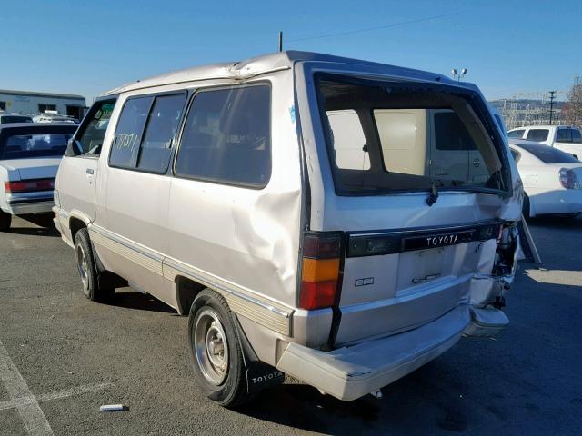 JT3YR26W9H5042055 - 1987 TOYOTA VAN WAGON TAN photo 3