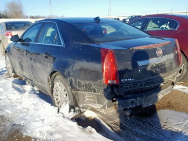 1G6DH5E59D0132288 - 2013 CADILLAC CTS LUXURY BLACK photo 3