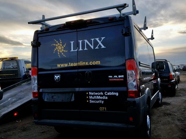 3C6TRVAG0HE523444 - 2017 RAM PROMASTER 蓝色 照片 4