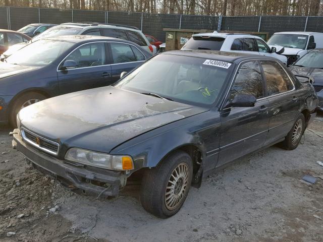JH4KA7671NC001892 - 1992 ACURA LEGEND LS GREEN photo 2