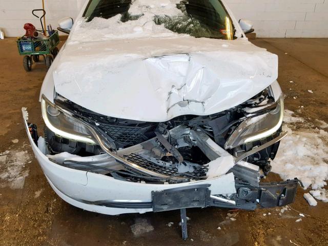 1C3CCCAB4FN721086 - 2015 CHRYSLER 200 LIMITE WHITE photo 9