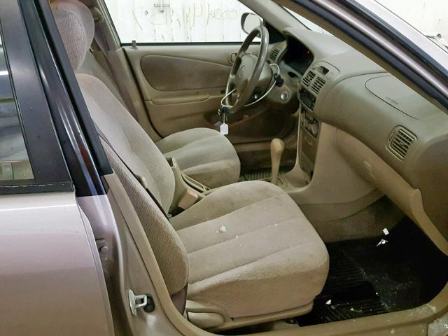 2T1BR12E61C433214 - 2001 TOYOTA COROLLA CE TAN photo 5