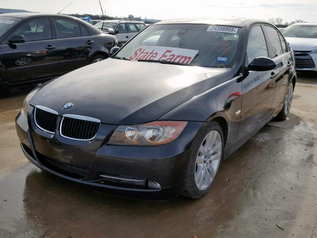 WBAVC53508FZ84144 - 2008 BMW 328 I SULE BLACK photo 2