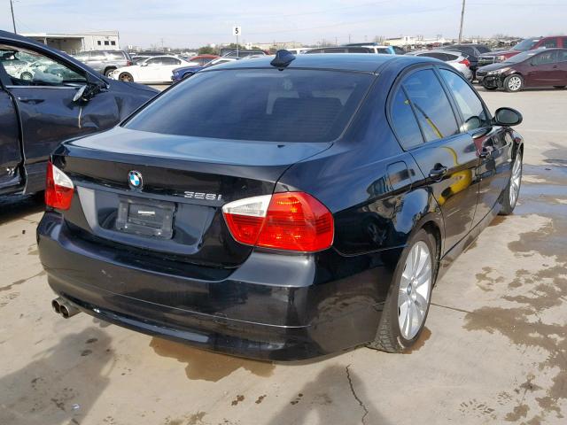 WBAVC53508FZ84144 - 2008 BMW 328 I SULE BLACK photo 4