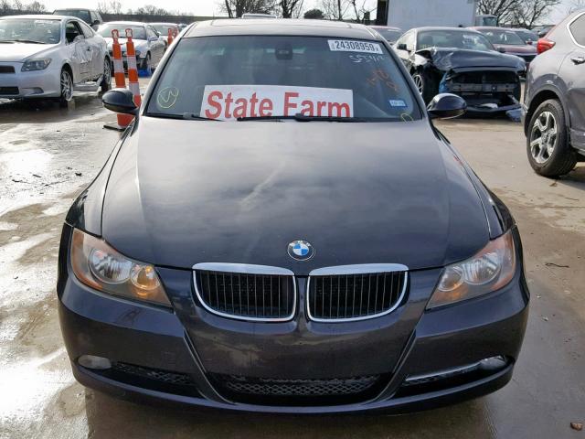 WBAVC53508FZ84144 - 2008 BMW 328 I SULE BLACK photo 9