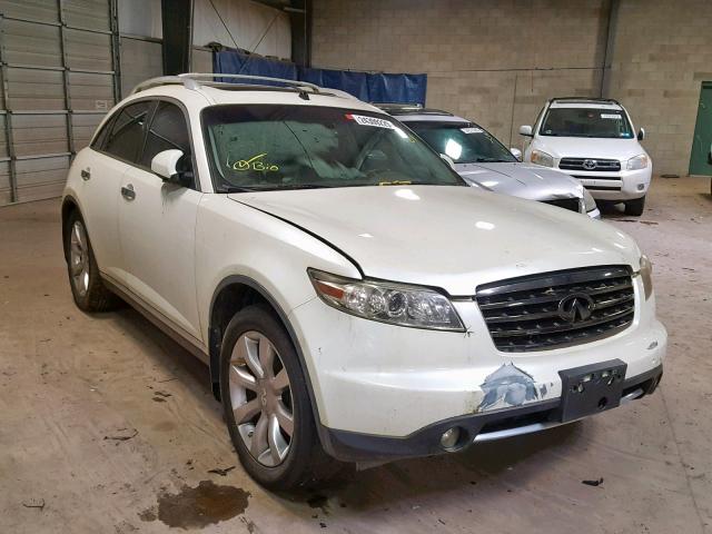 JNRAS08U48X101048 - 2008 INFINITI FX35 WHITE photo 1