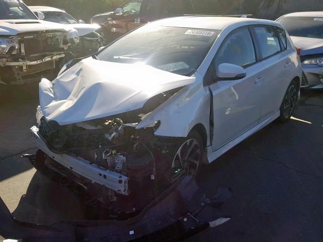 JTNKARJE5GJ505097 - 2016 TOYOTA SCION IM WHITE photo 2