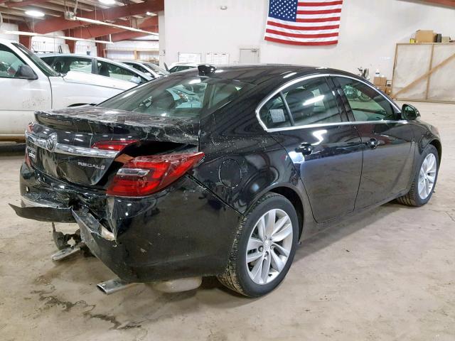 2G4GS5GXXG9157569 - 2016 BUICK REGAL PREM BLACK photo 4