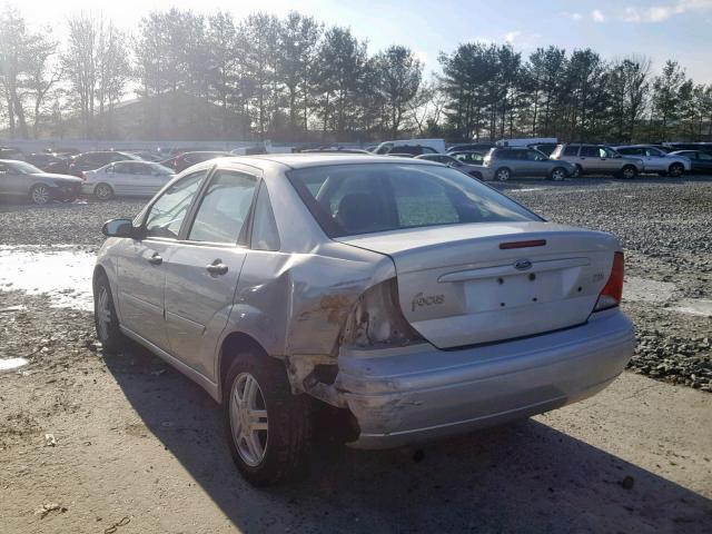 1FAFP38Z74W174103 - 2004 FORD FOCUS ZTS SILVER photo 3