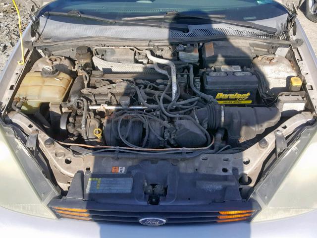 1FAFP38Z74W174103 - 2004 FORD FOCUS ZTS SILVER photo 7
