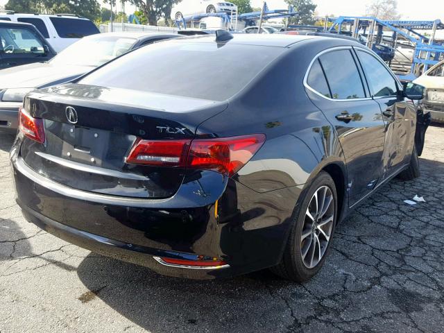 19UUB2F7XFA013287 - 2015 ACURA TLX ADVANC BLACK photo 4