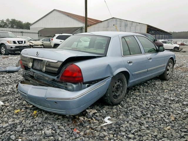 2MEFM74V68X640691 - 2008 MERCURY GRAND MARQ BLUE photo 4