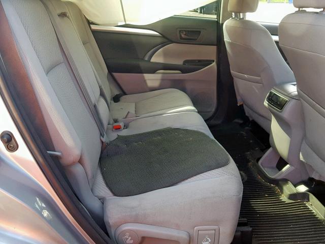 5TDZKRFH3GS185316 - 2016 TOYOTA HIGHLANDER 灰色 照片 6