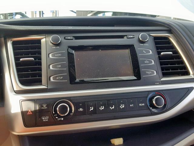 5TDZKRFH3GS185316 - 2016 TOYOTA HIGHLANDER 灰色 照片 9