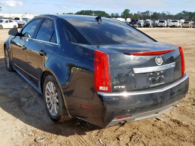 1G6DF5E53C0122585 - 2012 CADILLAC CTS LUXURY BLACK photo 3