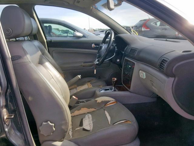 WVWWH63B22E424885 - 2002 VOLKSWAGEN PASSAT GLX 灰色 照片 5