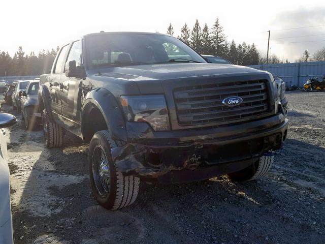 1FTFW1EF6EFC78904 - 2014 FORD F150 SUPER BLACK photo 1